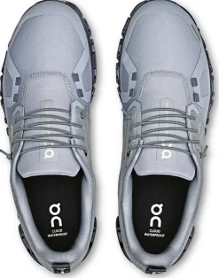 ON Mens Cloud 6 Waterproof Shoes - Alloy-Wolf