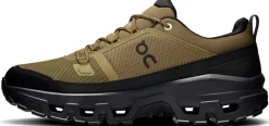 ON Mens Cloudrock Low Waterproof Shoes - Hunter-Black