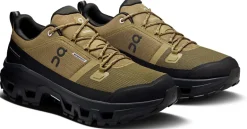 ON Mens Cloudrock Low Waterproof Shoes - Hunter-Black