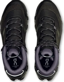 ON Mens Cloudrock Trek Waterproof Shoes - Black-Black