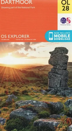 OS Explorer Map OL28 - Dartmoor