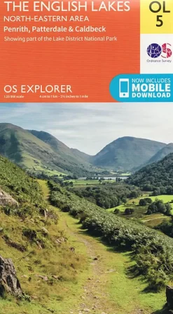 OS Explorer Map OL5 - The English Lakes - North Eastern Area