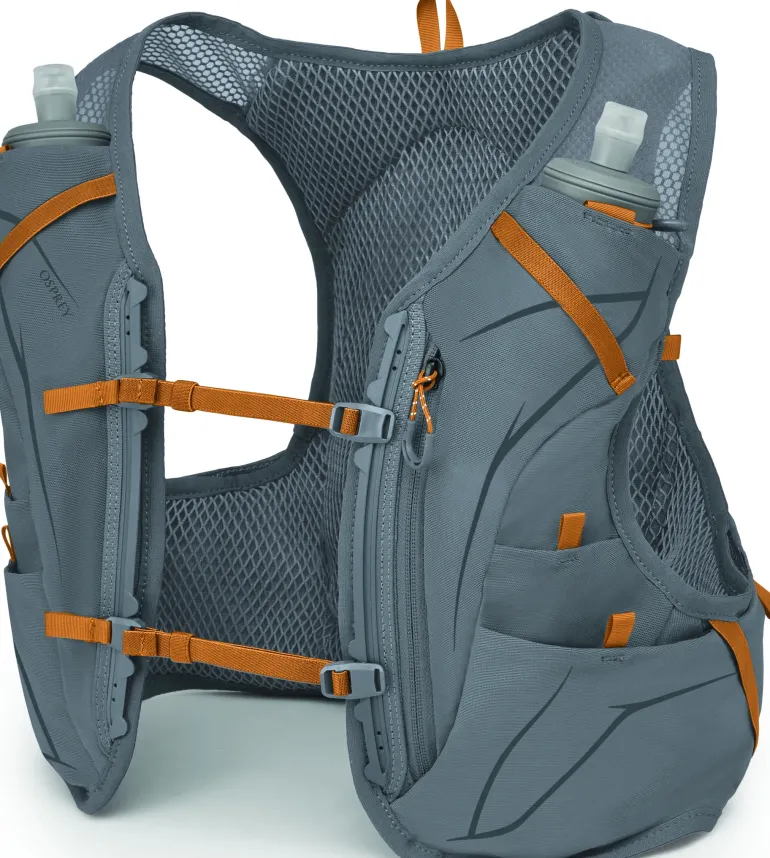 Osprey Duro 6 with Flasks - Phantom Grey-Toffee Orange