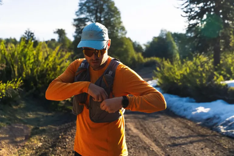 Osprey Duro 6 with Flasks - Phantom Grey-Toffee Orange