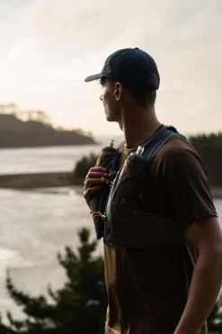 Osprey Duro 6 with Flasks - Phantom Grey-Toffee Orange