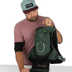 Osprey Escapist Velocity 6 Rucksack - Tundra Green-Botanica