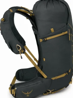Osprey Talon Velocity 30 Rucksack - Dark Charcoal-Tumbleweed Yellow