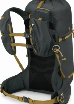 Osprey Talon Velocity 30 Rucksack - Dark Charcoal-Tumbleweed Yellow