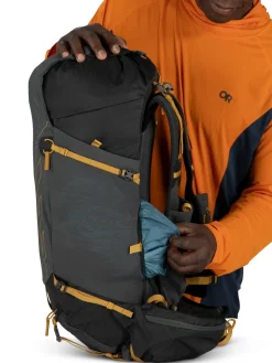 Osprey Talon Velocity 30 Rucksack - Dark Charcoal-Tumbleweed Yellow