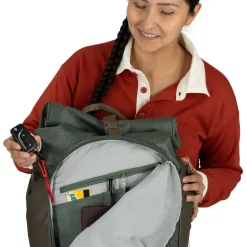 Osprey Transporter Roll Top Rucksack - Pine Leaf