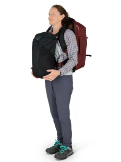 Osprey Womens Fairview 40 Travel Pack - Night Jungle Blue