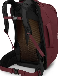 Osprey Womens Fairview 55 Travel Pack - Zircon Red