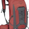 Osprey Womens Tempest 11 Rucksack - Red Pampas-Coal Grey