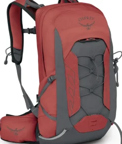 Osprey Womens Tempest 11 Rucksack - Red Pampas-Coal Grey