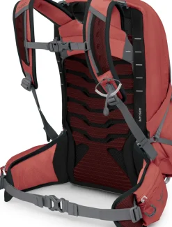 Osprey Womens Tempest 11 Rucksack - Red Pampas-Coal Grey