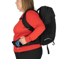 Osprey Womens Tempest 22 Rucksack - Extended Fit - Black-Coal Grey