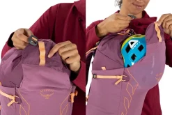 Osprey Womens Tempest Velocity 20 Rucksack - Dark Charcoal-Chiru Tan