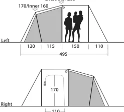 Outwell Nevada 4 Tent