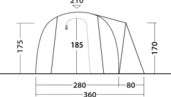 Outwell Nevada 4 Tent