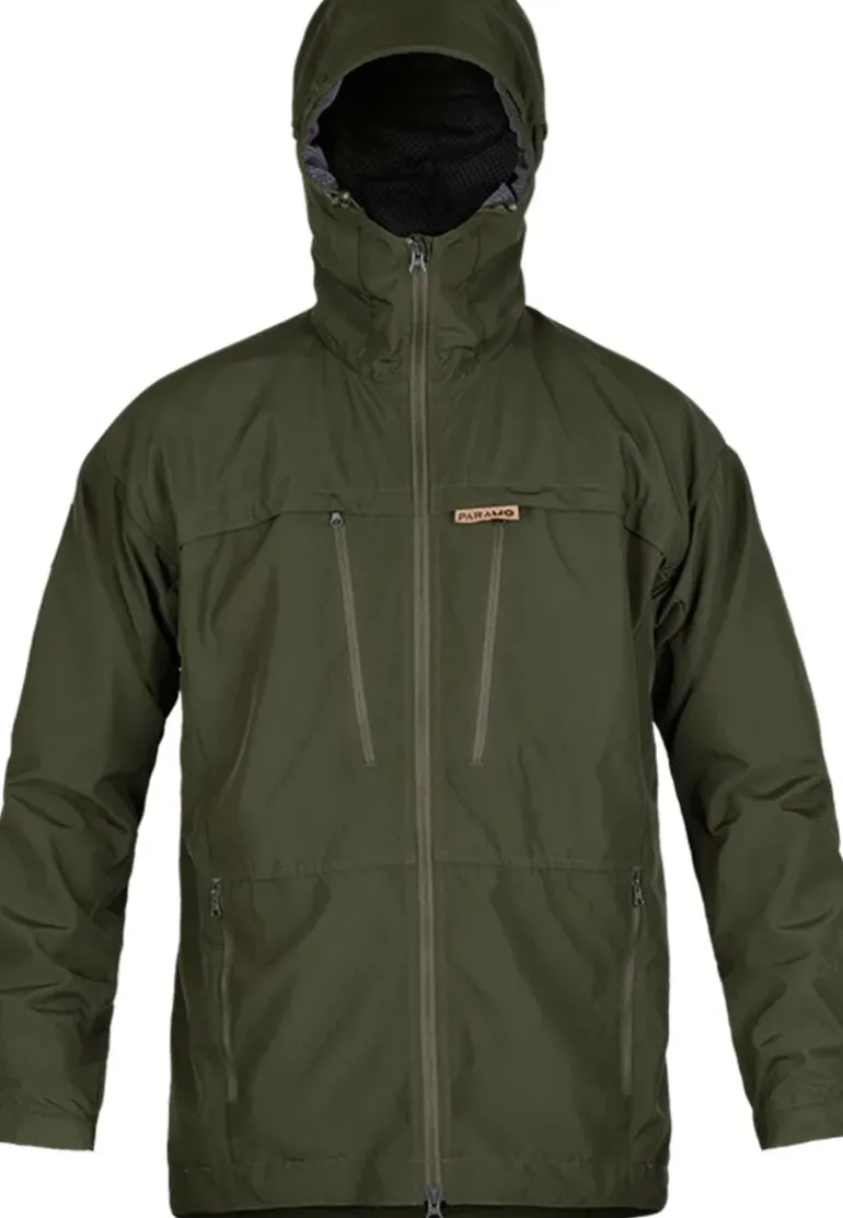 Paramo Mens Bentu Windproof Jacket - Moss