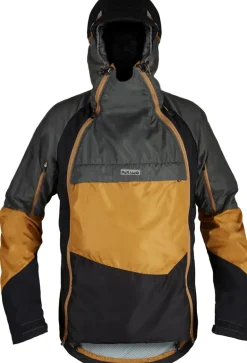 Paramo Mens Velez Evolution Hybrid Smock - Cumin-Steel-Black