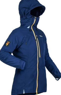 Paramo Womens Ventura Windproof Jacket - Midnight-Gold Zip