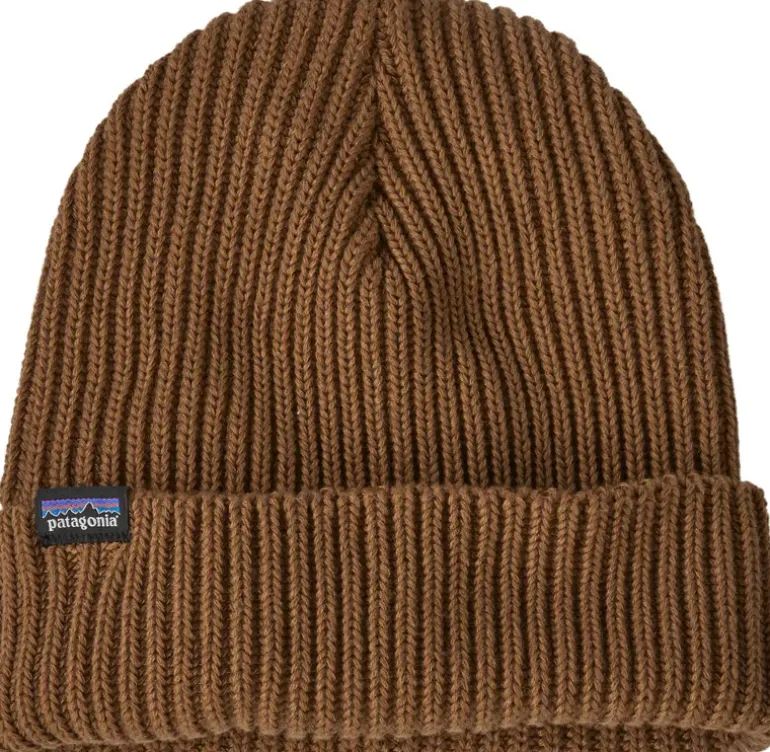 Patagonia Fishermans Rolled Beanie - Raptor Brown