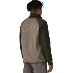 Patagonia Mens Better Sweater 1/4 Zip Fleece - Seabird Grey
