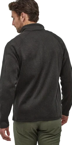Patagonia Mens Better Sweater 1/4 Zip Fleece - Black