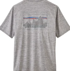 Patagonia Mens Cap Cool Daily Graphic Shirt - 73 Skyline-Feather Grey