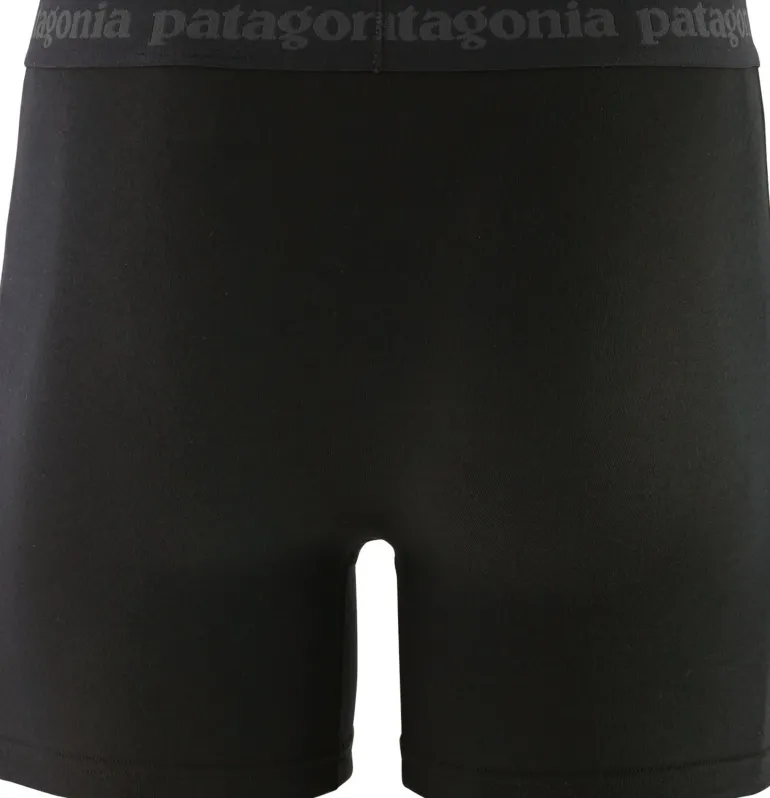 Patagonia Mens Essential Boxer Briefs - Black