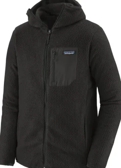 Patagonia Mens R1 Air Full-Zip Hoody - Black