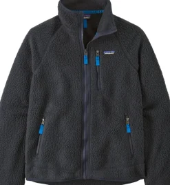 Patagonia Mens Retro Pile Jacket - Pitch Blue-Endless Blue
