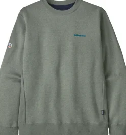 Patagonia Unisex Fitz Roy Icon Uprisal Crew Sweatshirt - Sleet Green