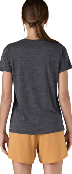 Patagonia Womens Cap Cool Daily Shirt - Smolder Blue-Light Smolder Blue X-Dye