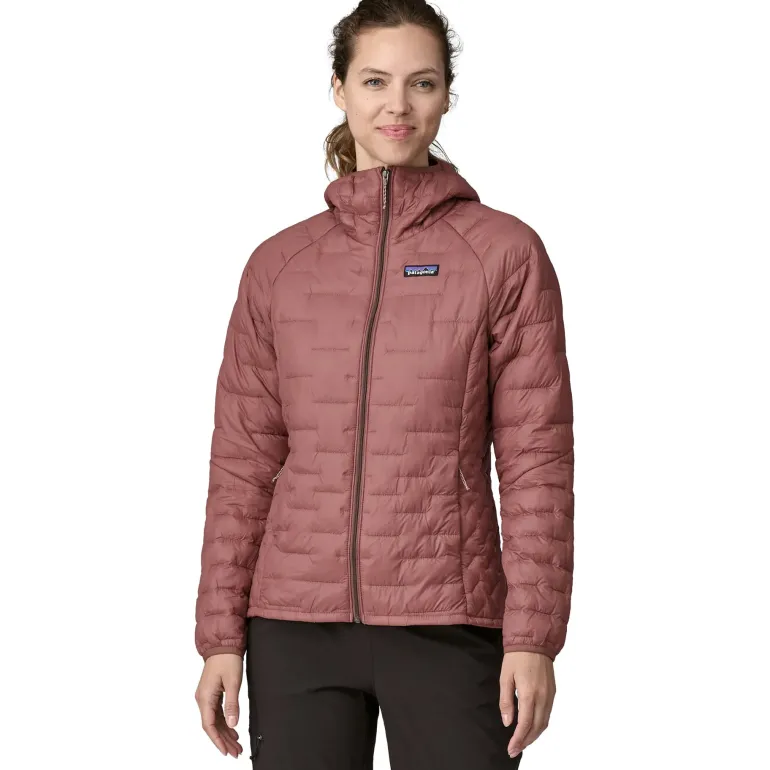 Patagonia Womens Micro Puff Hoody - Dulse Mauve