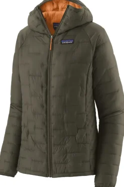 Patagonia Womens Micro Puff Hoody - Pine Needle Green