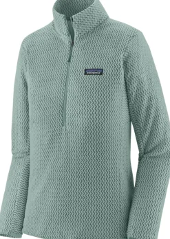 Patagonia Womens R1 Air Zip Neck - Thermal Blue