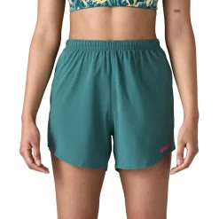 Patagonia Womens Trailfarer Shorts 4 1/2in - Wetland Blue