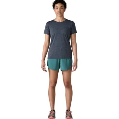 Patagonia Womens Trailfarer Shorts 4 1/2in - Wetland Blue