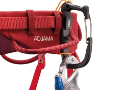 Petzl Adjama Climbing Harness - Dark Red