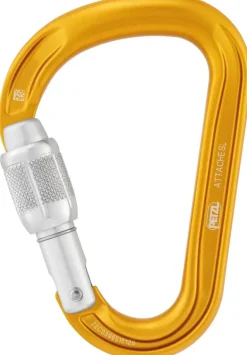 Petzl Attache Carabiner - Yellow
