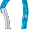 Petzl Djinn Bent Gate Carabiner - Turquoise
