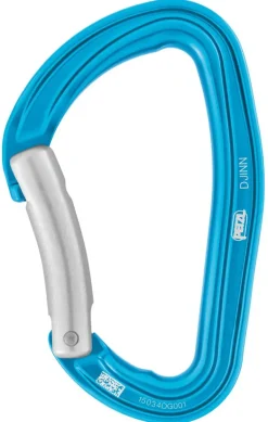 Petzl Djinn Bent Gate Carabiner - Turquoise