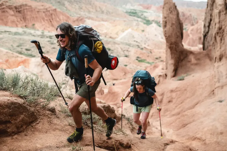 Rab Mens Agden Shorts - Light Khaki