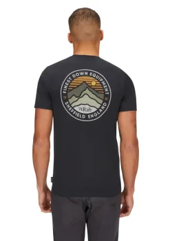 Rab Mens Basecamp 3 Peak Tee - Beluga