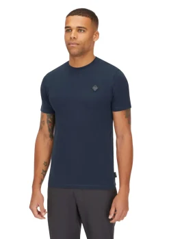 Rab Mens Basecamp Logo Badge Tee - Tempest Blue