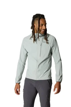 Rab Mens Borealis Alpine Hoody - Light Zinc