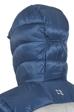 Rab Mens Cirrus Ultra Hoody - Tempest Blue-Light Zinc