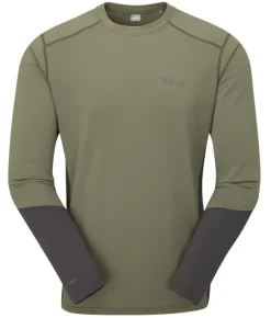 Rab Mens Conduit Crew - Light Khaki